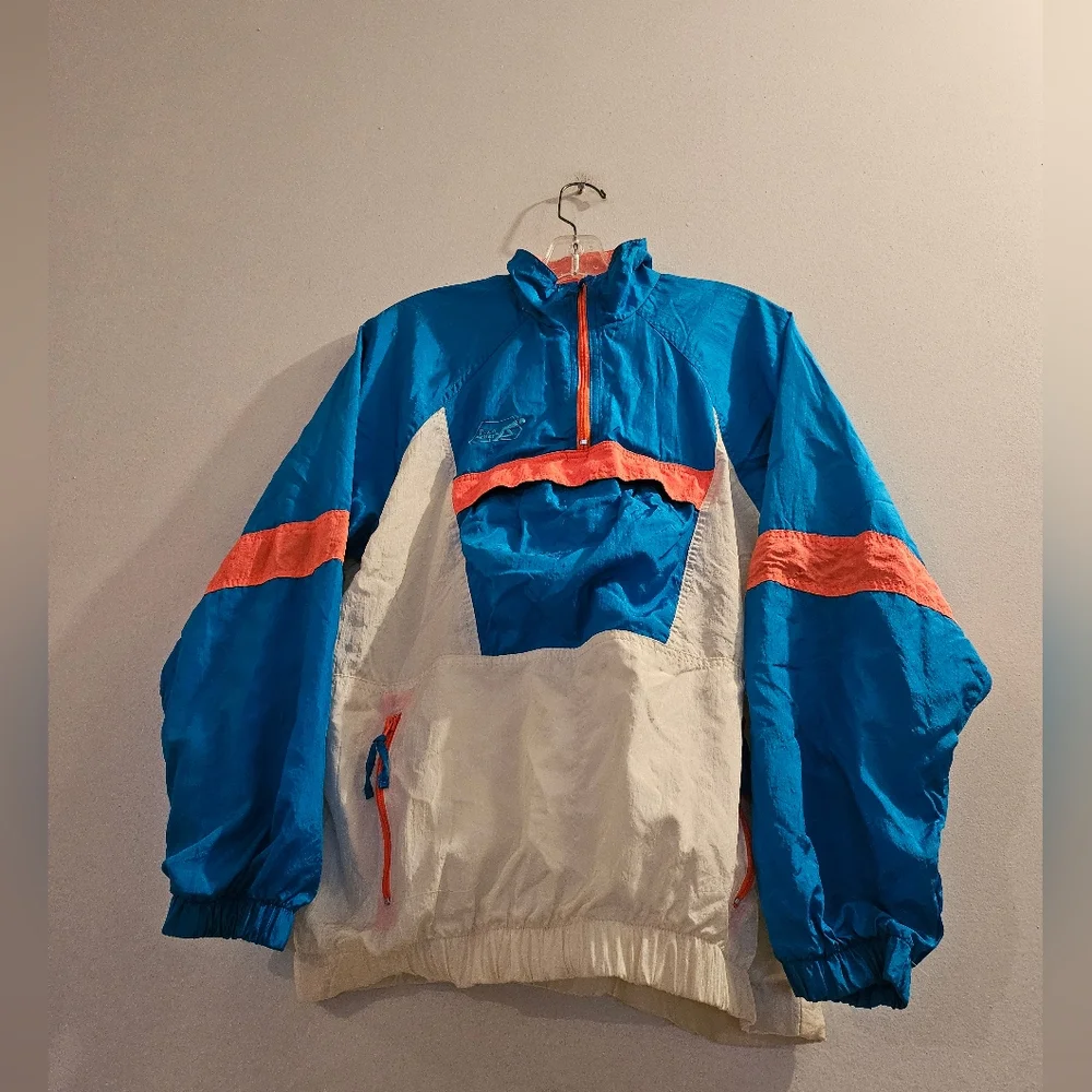 Vintage 1980's Pace Setter Retro Colored Windbreaker | Size Medium - Picture 1 of 7